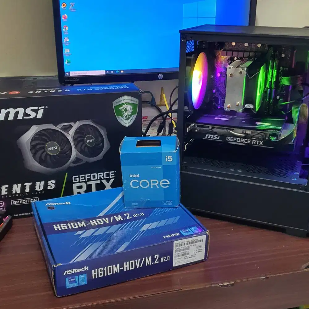 PC Gaming/Render/Editing - Core i5 Gen12 || Rtx2060super