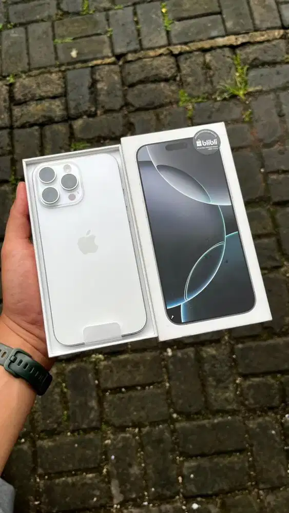 iphone 16 Pro Max 256gb iBox Baru sebulan