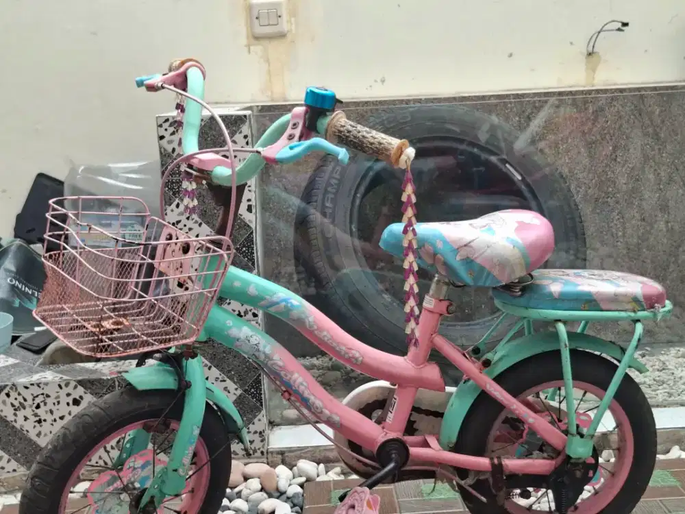 Jual murah sepeda anak cewe nya