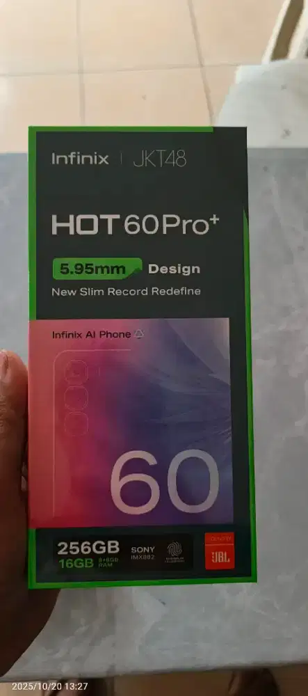 Infinix Hot 60 pro+ 8/256GB BARU