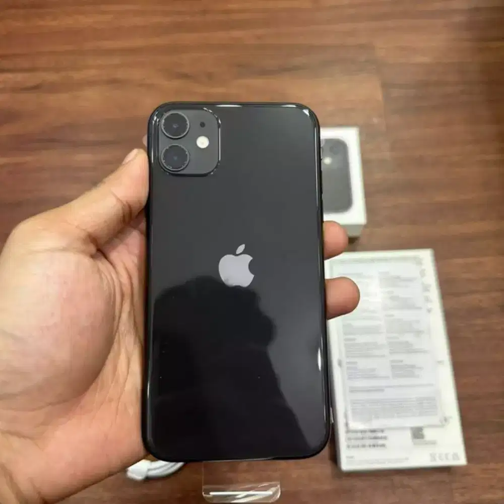 IPHONE 11 128gb LENGKAP, NO MINES
