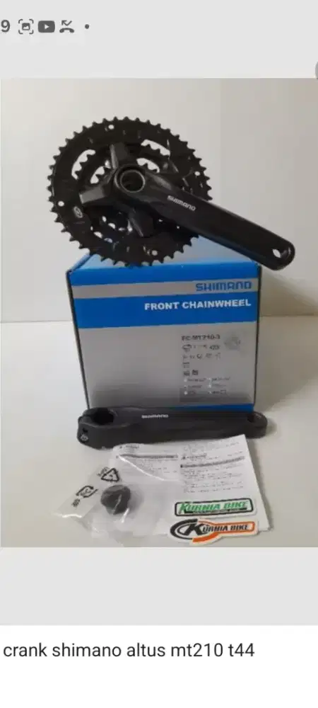 Jual crank shimano altus