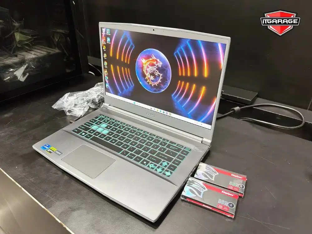 NEW! ️️MSI Thin 15 B12VE-1676ID With ️Intel Core i5-12450H & RTX 4050