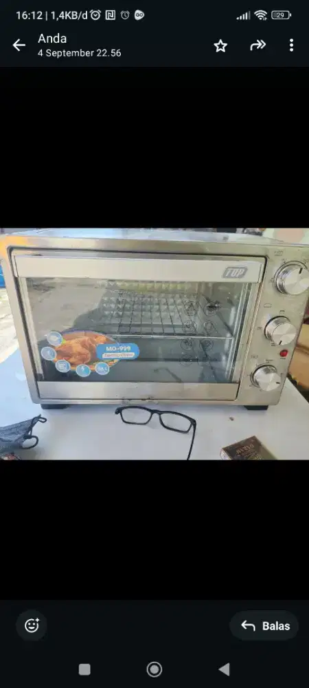 Di jual  oven Mito 999