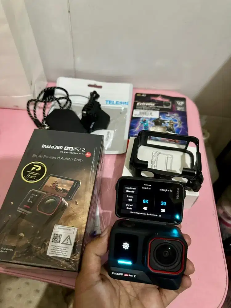 kamera insta 360 ace pro 2 like new