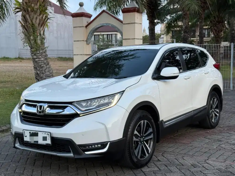 Honda CRV Prestige Turbo 2018 Matic Putih Istimewa