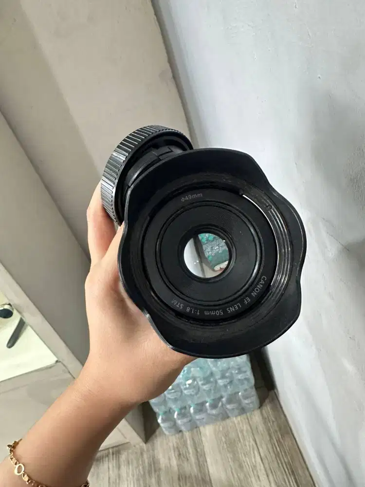 LENSA CANON EF 50MM F1.8 STM KODE ICL 1696