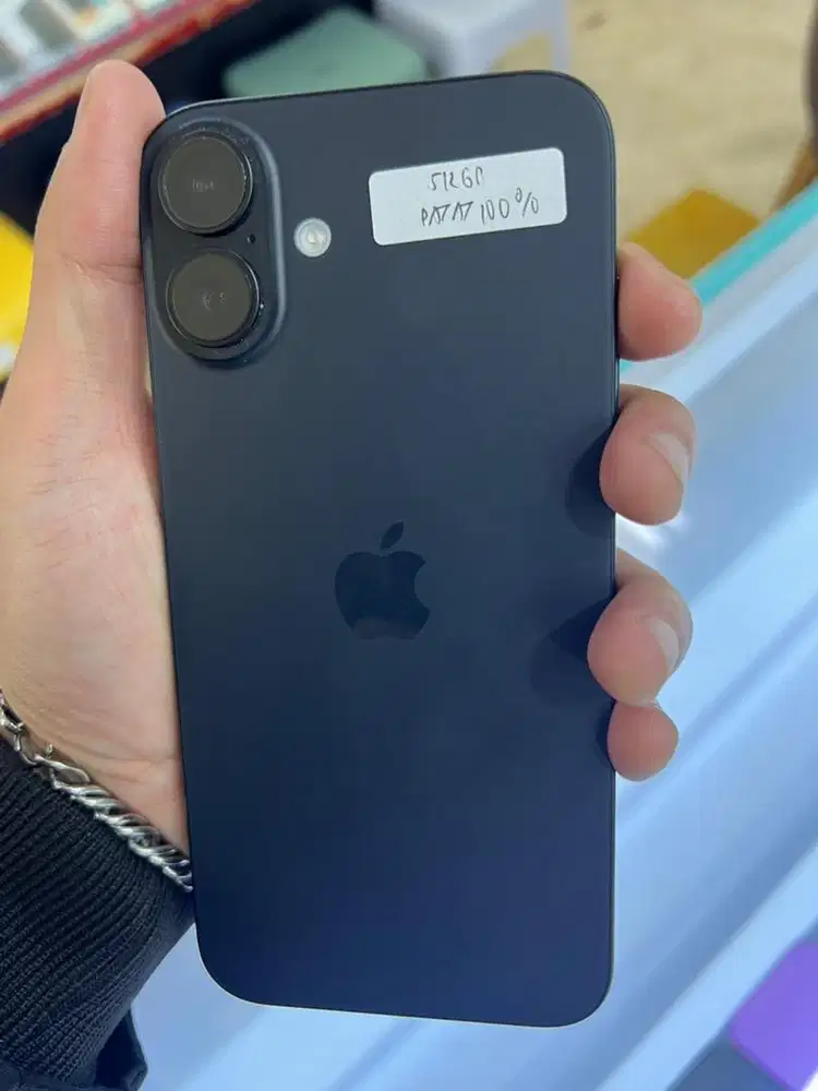 Iphone 16 plus 512 ibox bh 100 garansi april 2026