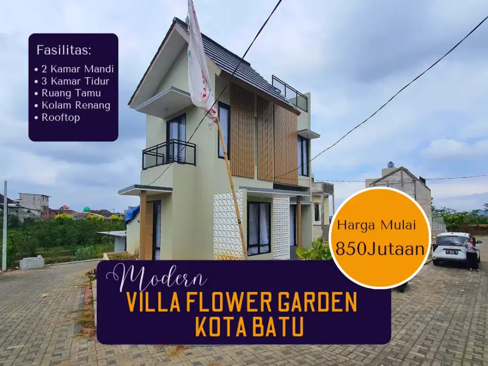 Dijual Villa Kota Batu! Jaminan Passive Income