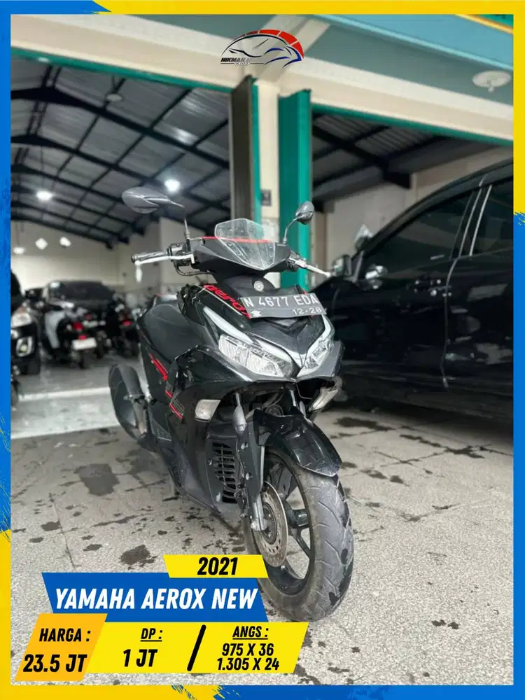 YAMAHA AEROX NEW 2021 MESIN AMAN MASZEHH HIKMAH MOTOR KEPUH