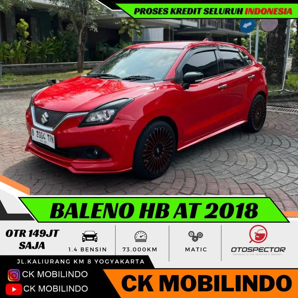 (Dp10jt) Baleno Hatchback Matic 2018 ISTIMEWA Favorit Kredit Murah