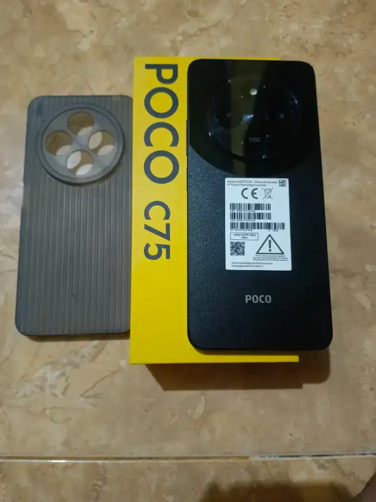 Jual poco c75 ram6/128 kondisi mulus lengkap
Garansi sampai 21/09/2026