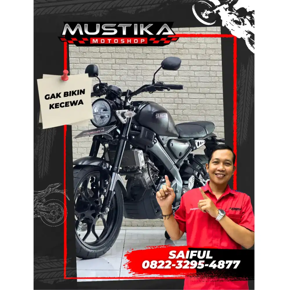 Perfect Condition!!Yamaha XSR 2020 Black Plat Baru Cetak Mulus-Mustika