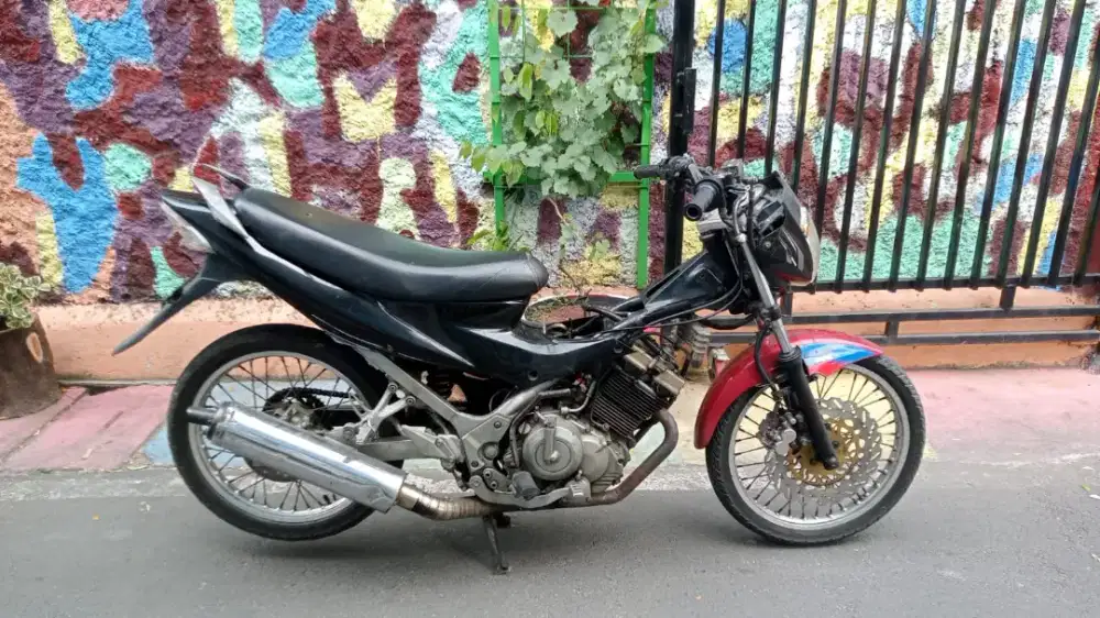 satria fu 2010 mesin normal body ssuai foto