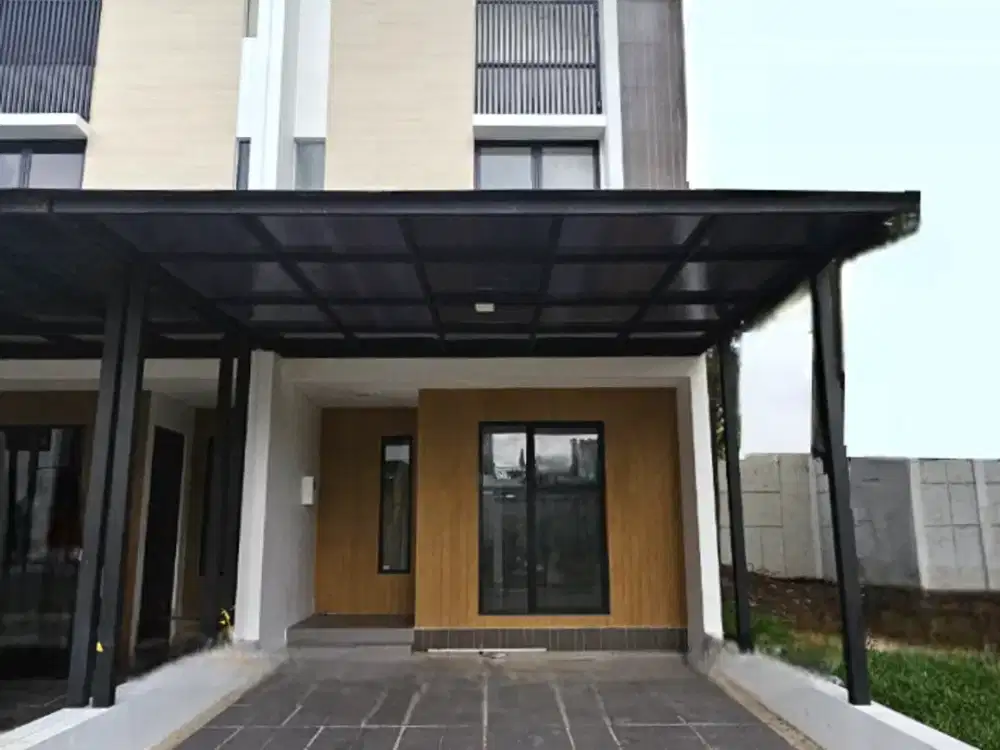 Rumah hoek 2lt luas 101m type 3KT cluster yarra essence JGC Jakarta Garden City