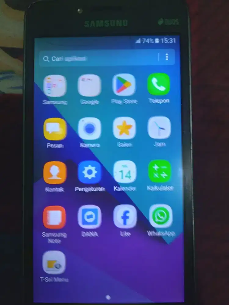 Di jual hp Samsung galaxy j2 prime