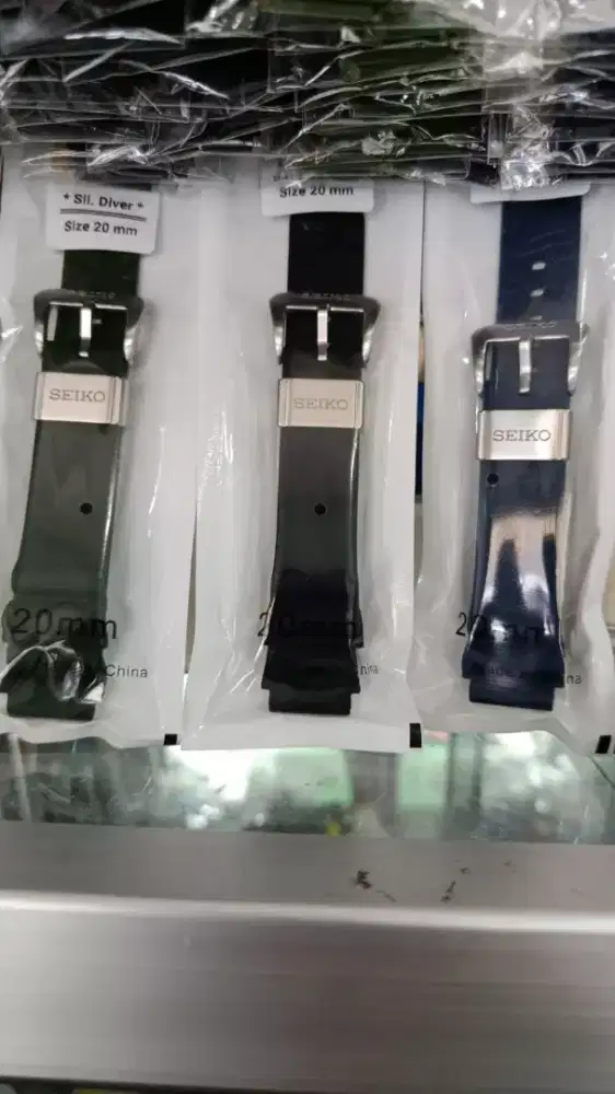 Strap silicon jam tangan Seiko diver