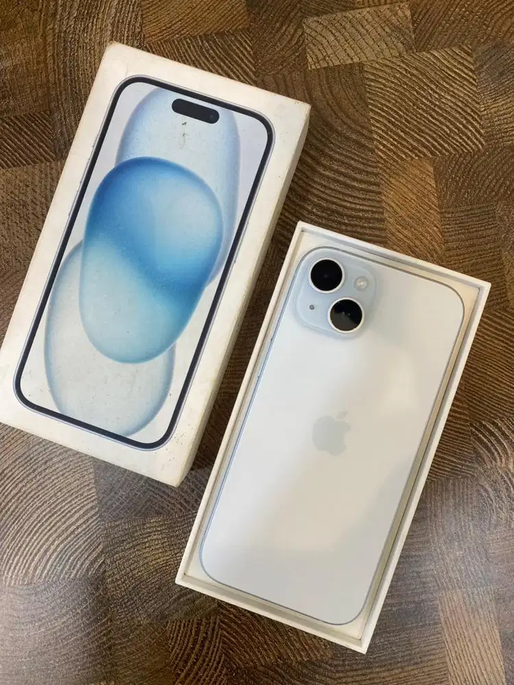 IPHONE 15 128 BLUE RESMI IBOX