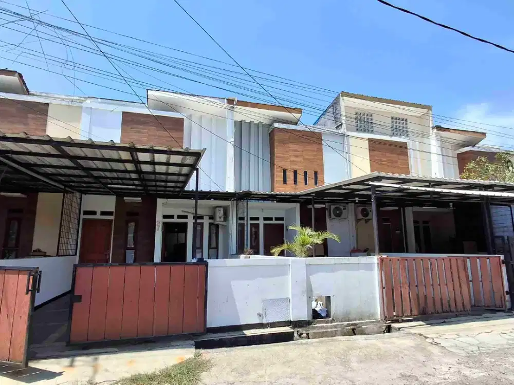 dijual rumah 2 lantai di cisaranten bandung bisa kpr harga nego
