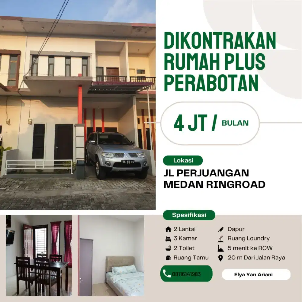 Disewakan rumah murah !