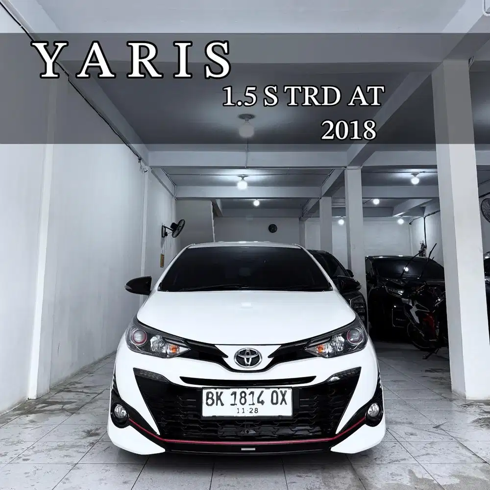 [ODO 50RB‼️] YARIS 1.5 S TRD MATIC AT 2018 pmk 2019