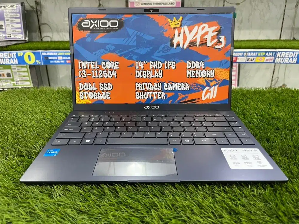 BANTING HARGA LAPTOP BARU AXIOO HYPE 3 BISA KREDIT TANPA DP