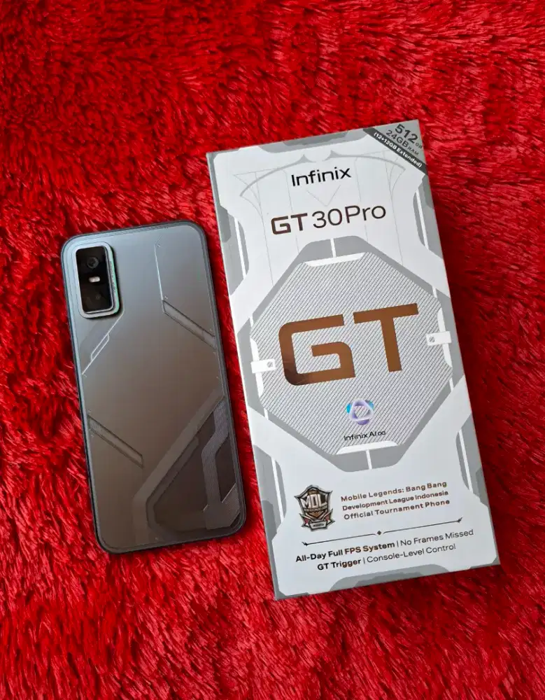 (12/512) Infinix GT 30 PRO Like New 1 Bulan Pakai
