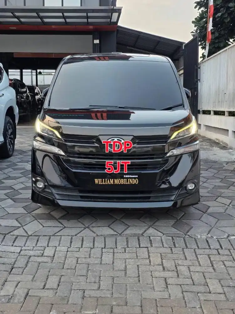 Toyota Vellfire G 2.5 Matic Tahun 2015 Kondisi Mulus Terawat Istimewa