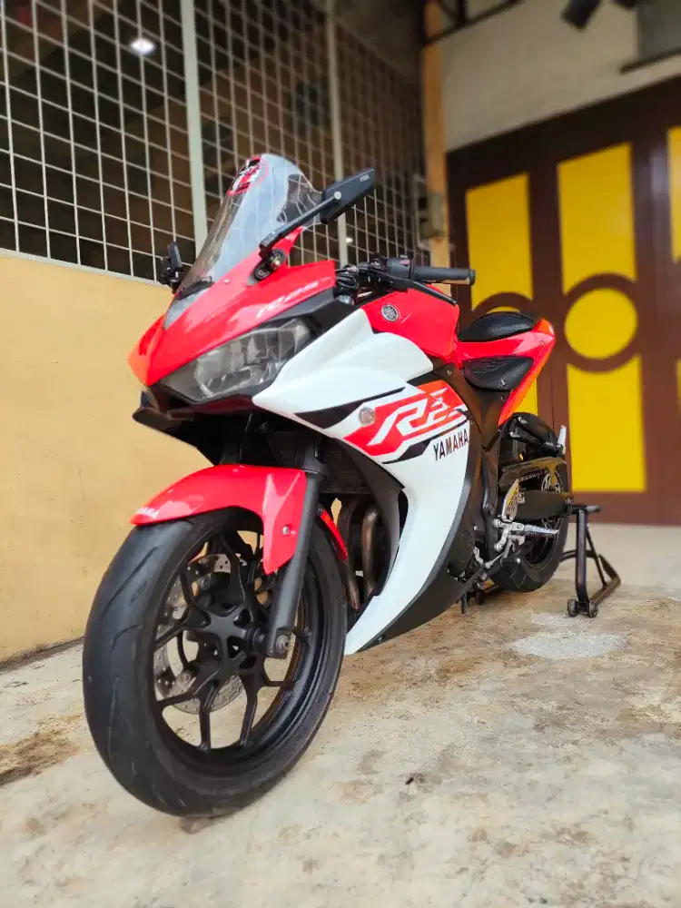 Yamaha R25 / YZF R 25 2015, Red Premium Metalic, Unit Mulus Terawat.