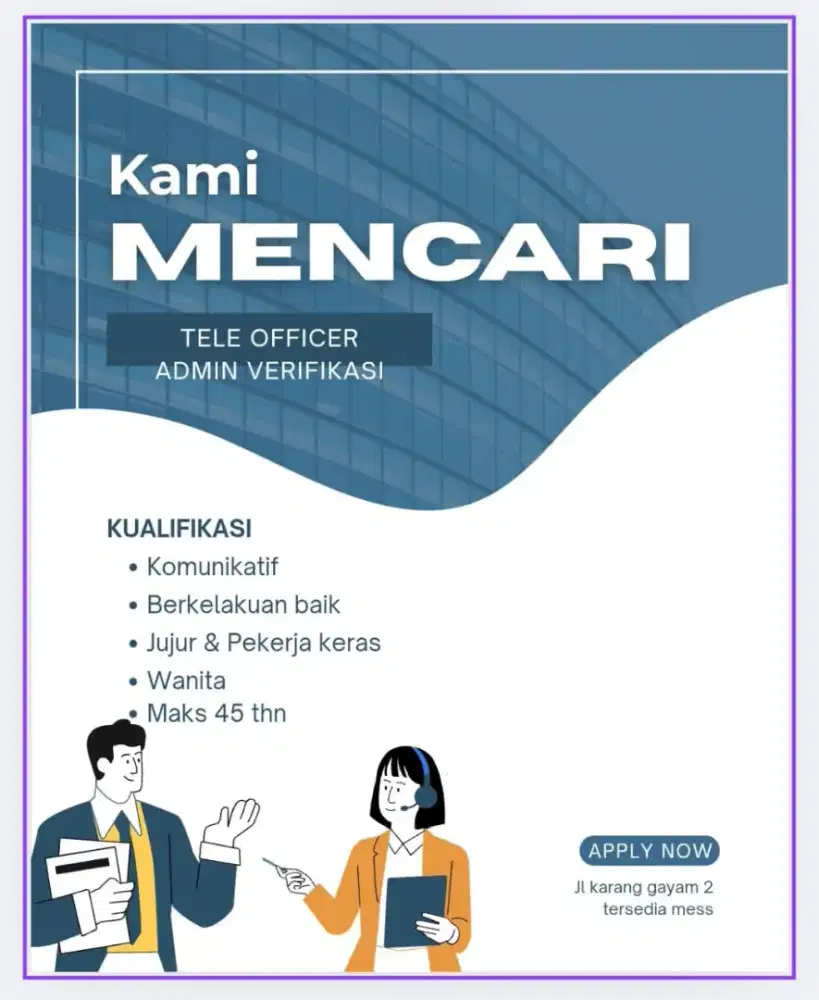 Loker untuk wanita