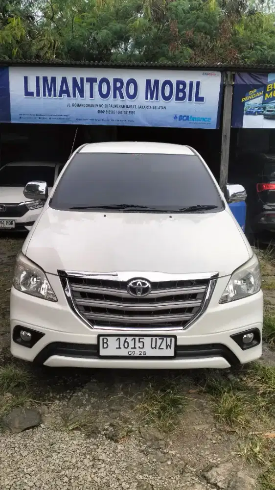 CASH !!! TOYOTA INOVA 2.0 G 2013 PUTIH Automatic