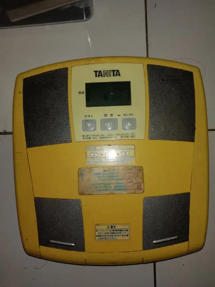 WTS Timbangan BB TANITA Digital Vintage klasik Collector Bonus Nagato