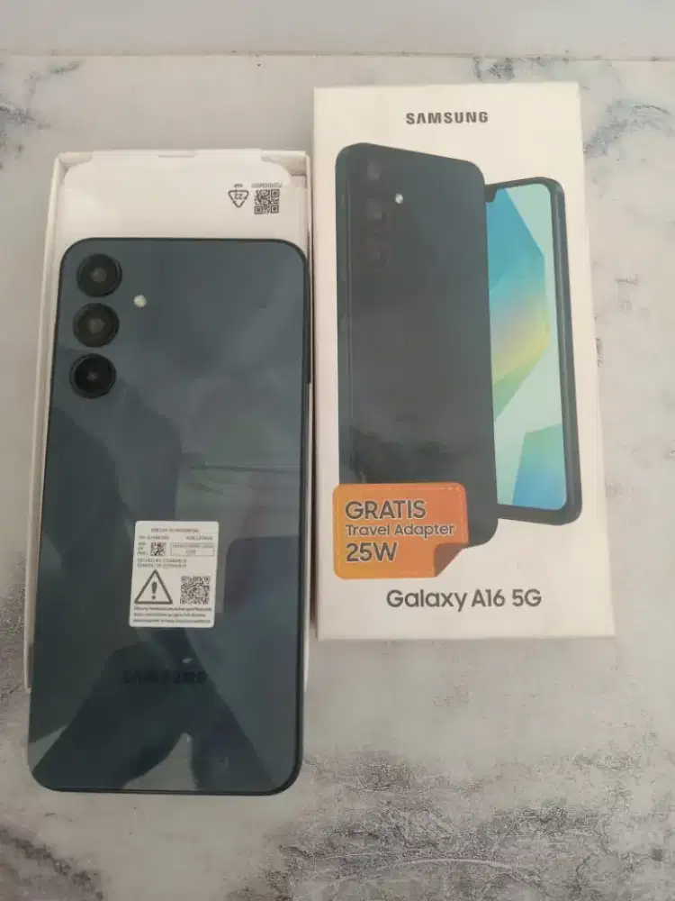 Samsung galaxy A16 5G ram8/256 lengkap segel
