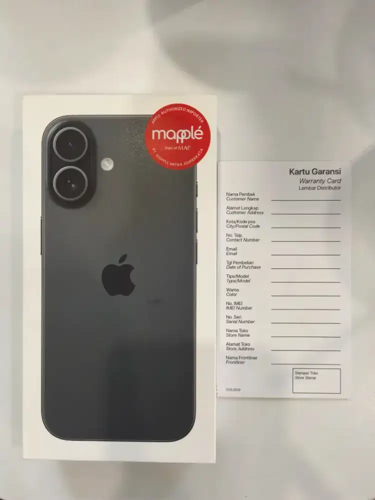 iPhone 17 Black 256gb Digimap new