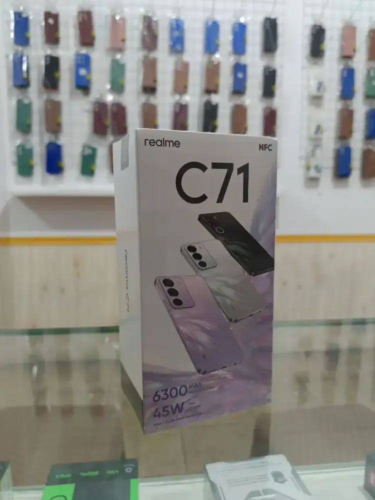 Realme C71 4/128 Promo+Bonus cash & kredit Garansi Resmi