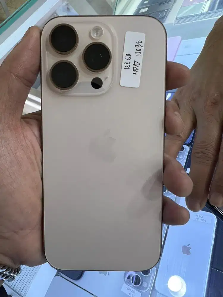 Iphone 16 pro 128 ibox garansi juni 2026