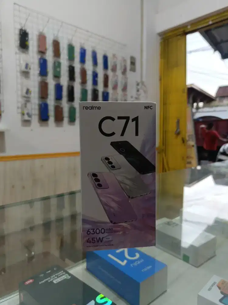 Realme C71 4/128 Promo+Bonus cash & kredit Garansi Resmi