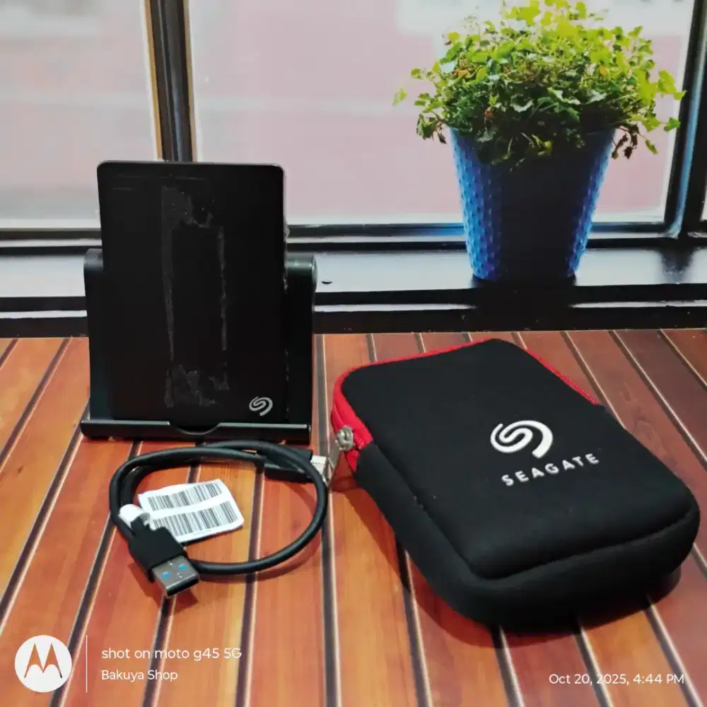 HDD Hardisk Harddisk External Seagate Back Up Plus Slim 2TB Siap Pakai