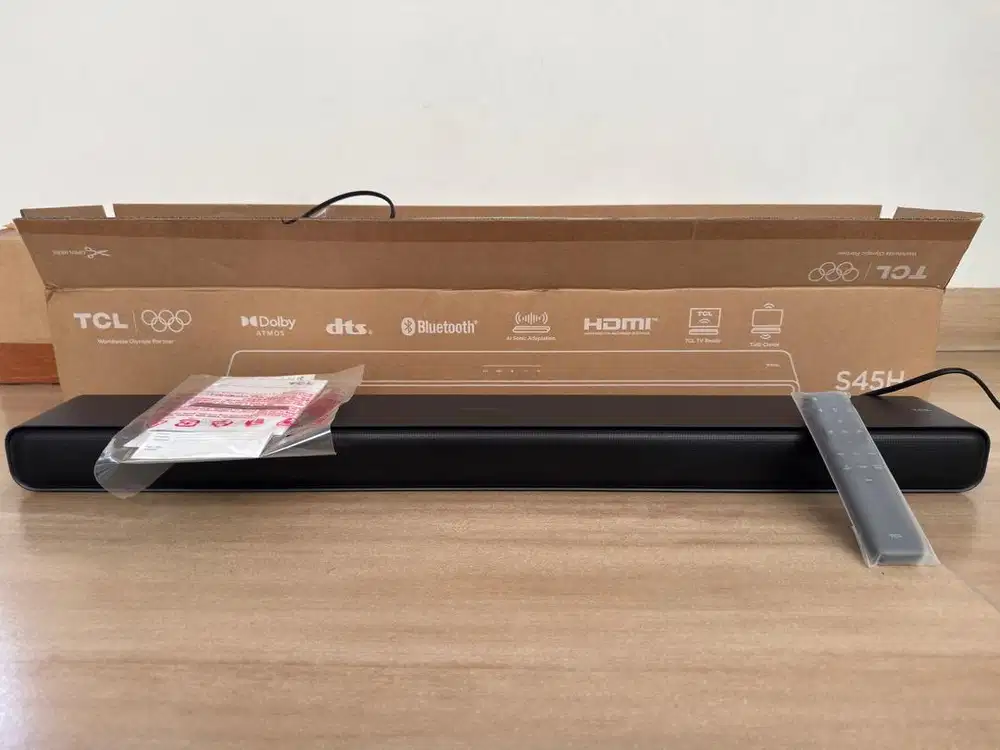 TCL S45H 2.0ch Pro All-in-One Deep Bass Soundbar