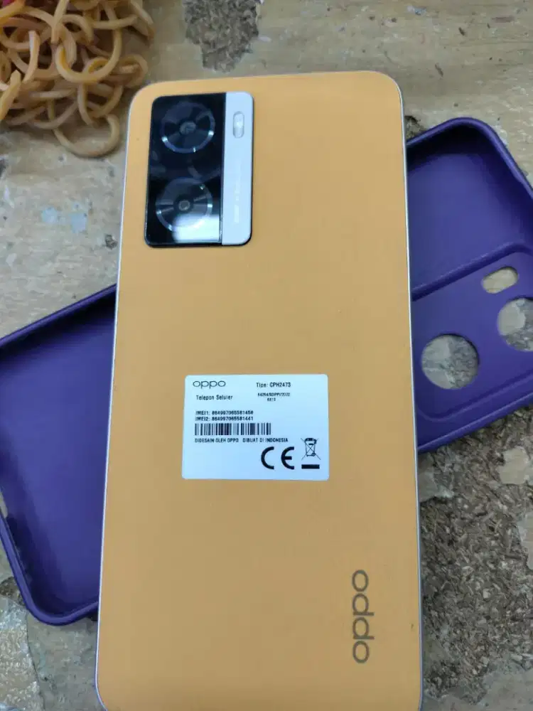 Seken oppo A77s ram 8/128 fullset