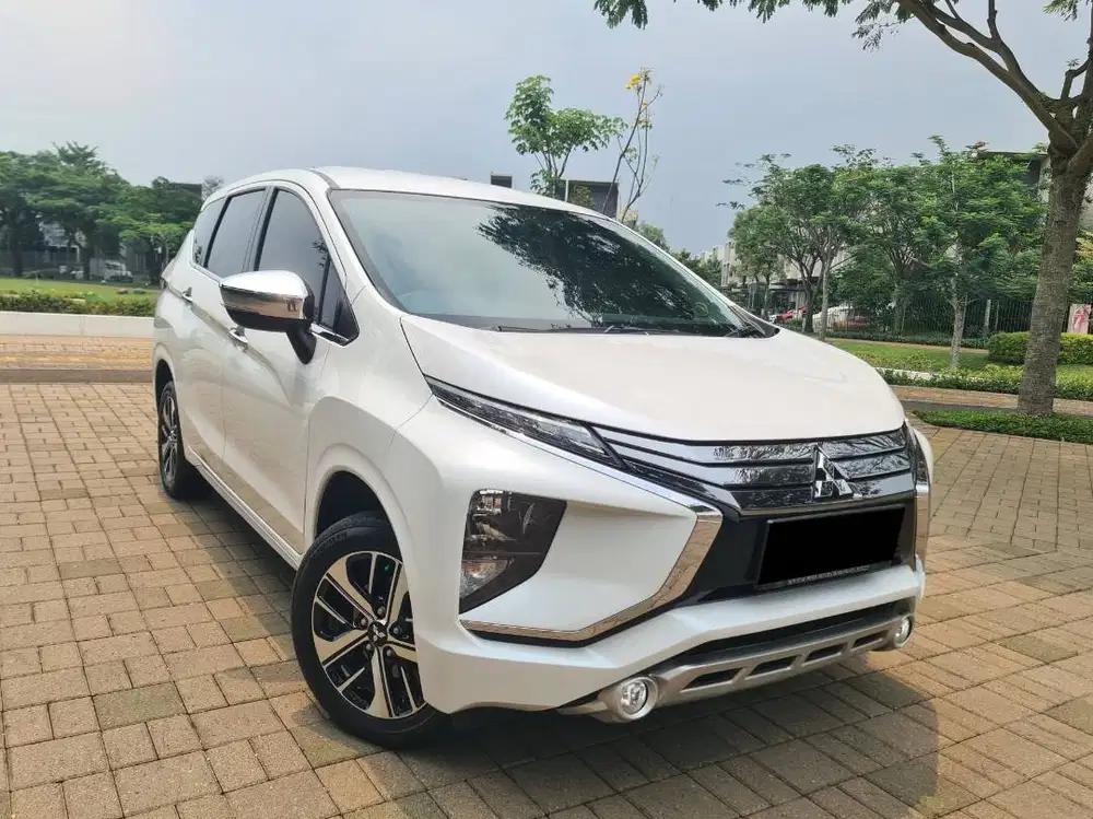 Xpander 1.5 Ultimate AT 2019 Putih. KM Pendek Record. Garansi 1 Tahun