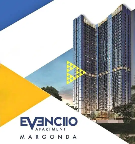 JUAL (BU) Apartemen Evenciio tipe Studio Plus, Margonda, Depok