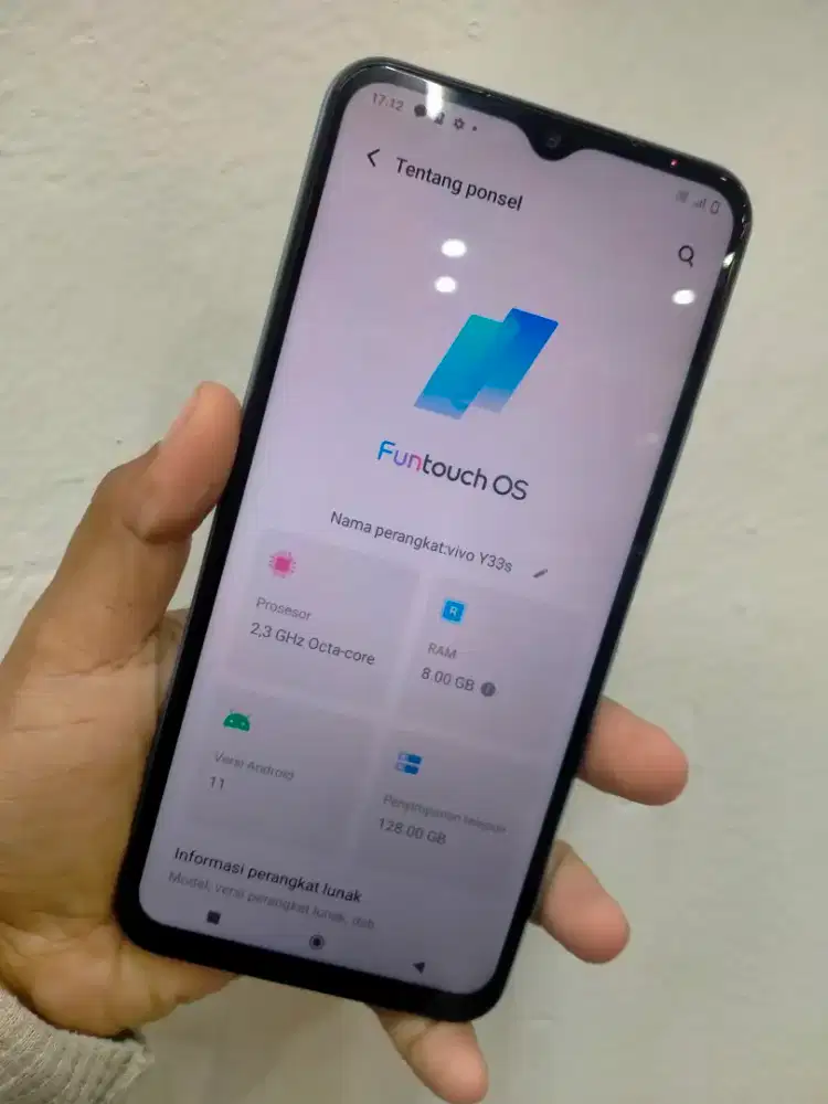 HP VIVO Y33S RAM 8/128GB