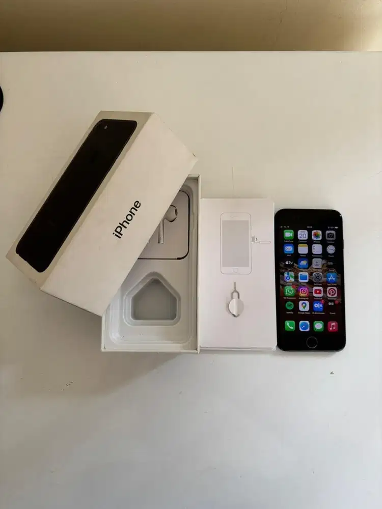 iPhone 7 ex iBox 32 GB Black Hitam Fullset