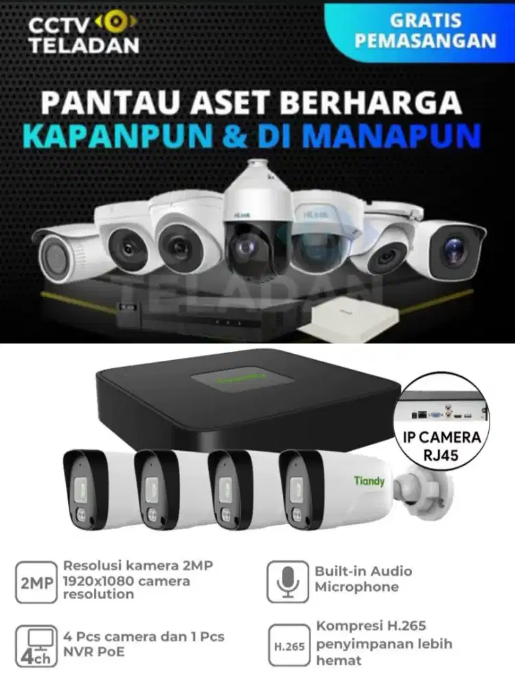 Paket IP Camera Audio