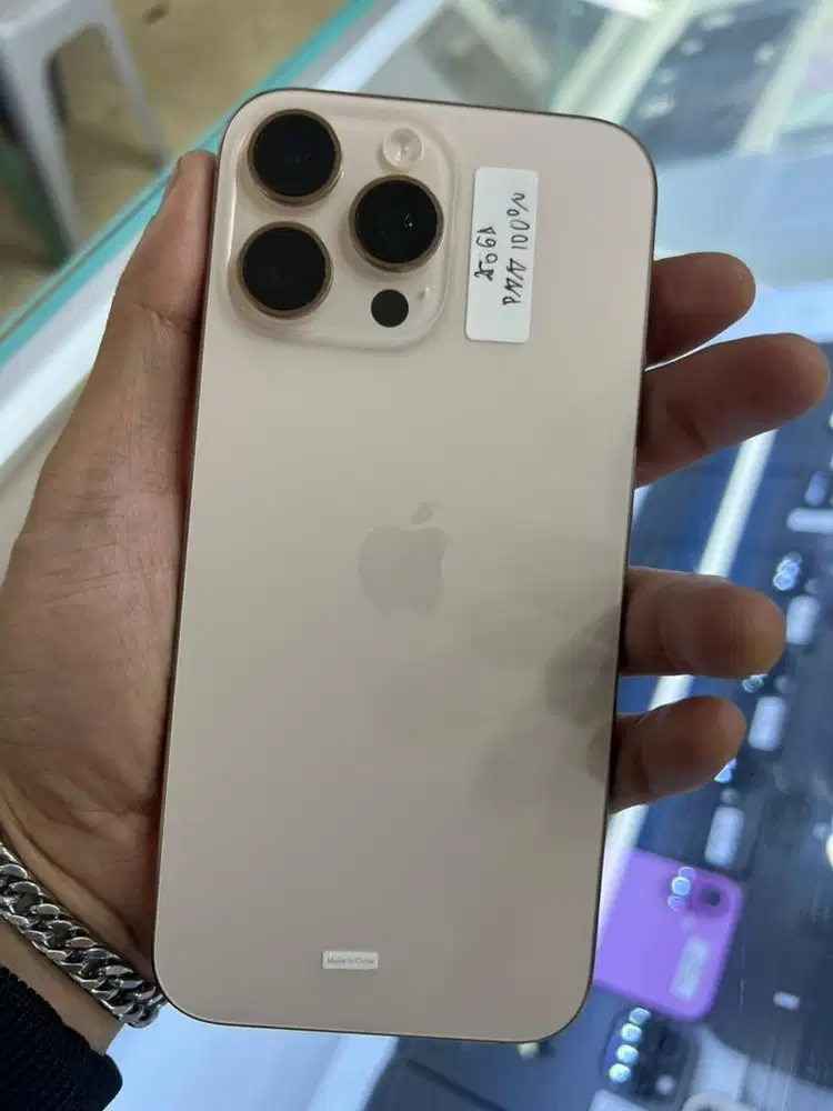 Iphone 16 promax 256 ibox garansi april 2026