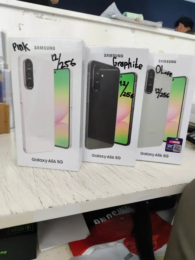 Samsung A56 5g 12/256 New segel termuraaah
