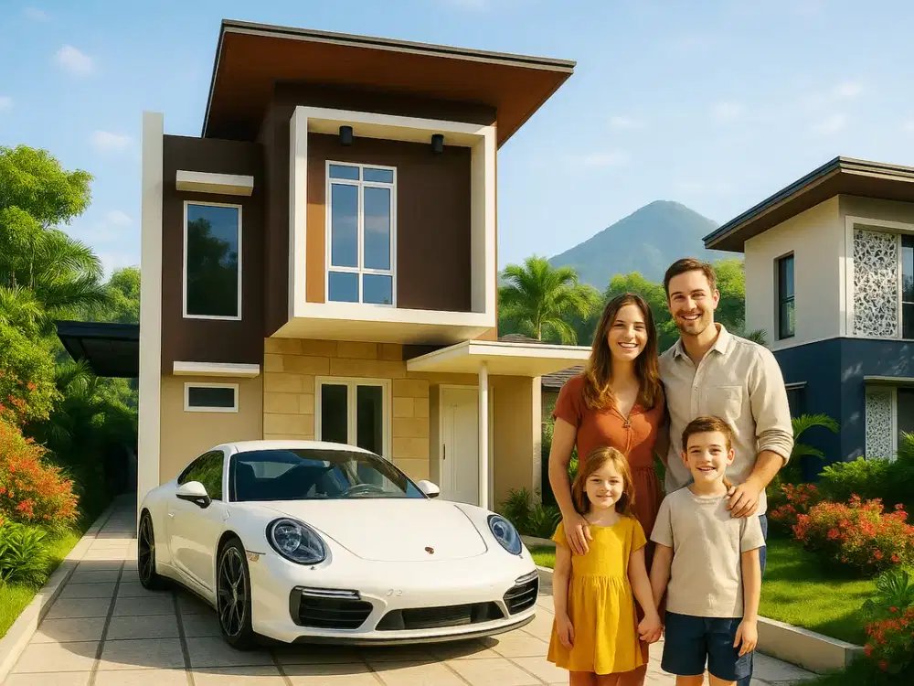 Dijual Cepat Rumah 2 Lantai Modern di Villa Dieng Malang