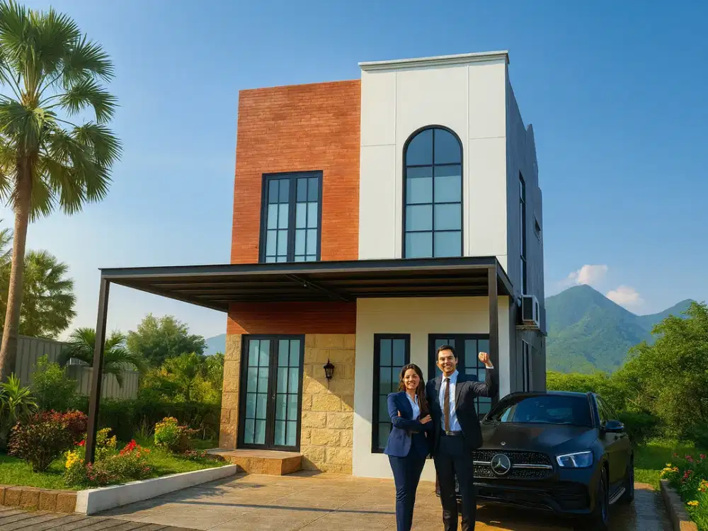 Rumah 2 Lantai kota Malang – Nuansa Sejuk dengan View Pegunungan & Lokasi Premium