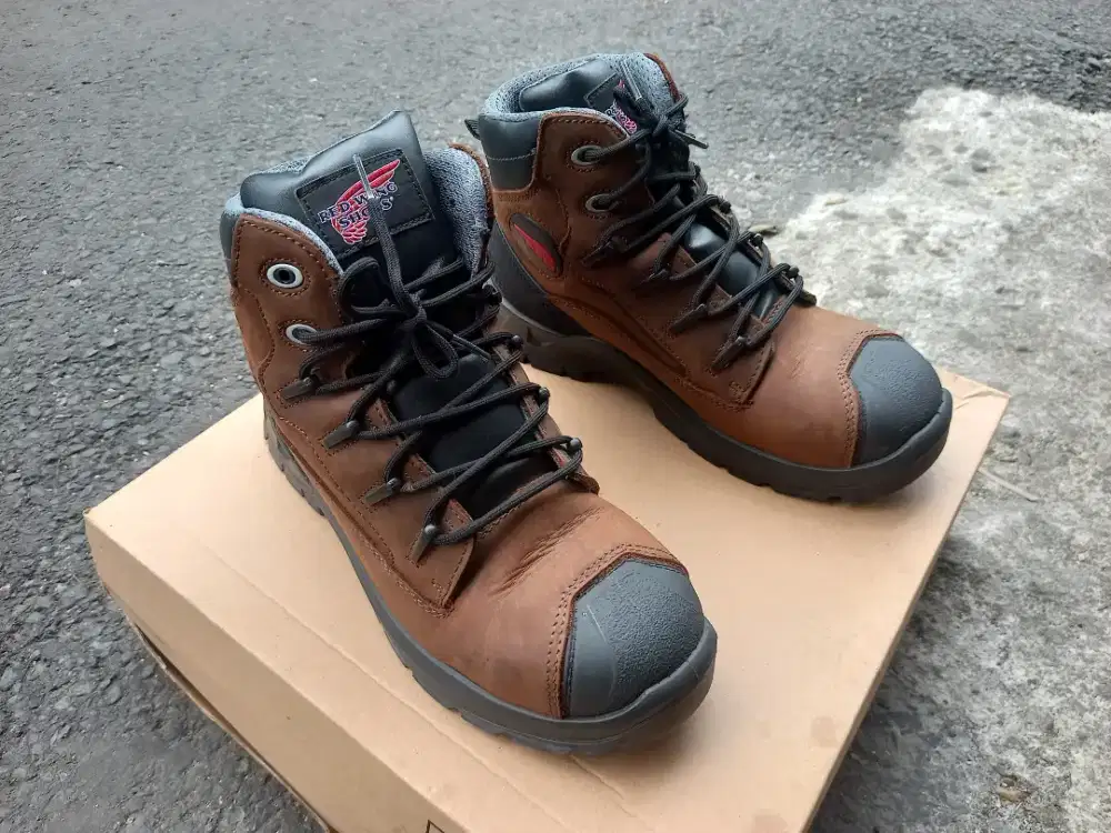 Sepatu safety Redwing 3228 ori size 39 insole 26cm